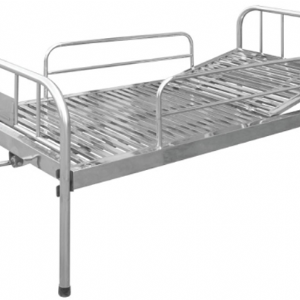 E17A全不銹鋼病床(全不銹鋼、單搖）