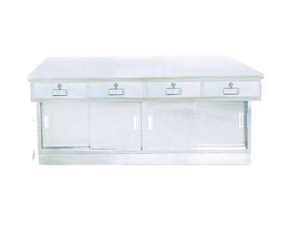 G35不銹鋼工作臺（四抽、推拉門）